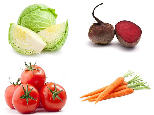 Капуста, свекла, томаты и морковь – доступные овощи для повышения мужской потенции